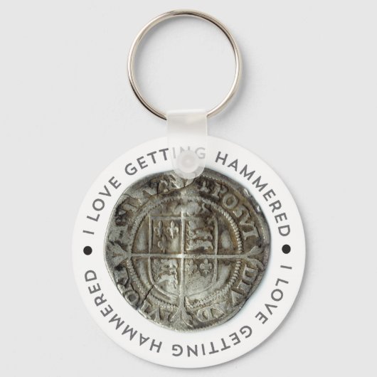 Neue Metallerkennung Schlüsselkette Schlüsselanhänger (Vorderseite)