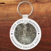 Neue Metallerkennung Schlüsselkette Schlüsselanhänger (Vorderseite)