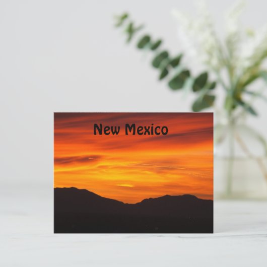 Neue mexico Postkarte (Stehend Vorderseite)