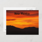 Neue mexico Postkarte (Vorne/Hinten)