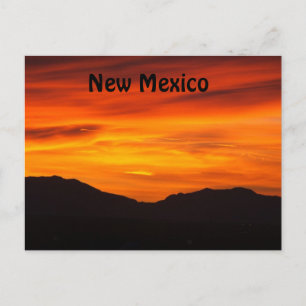Neue mexico Postkarte