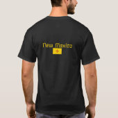 Neue mexikanische Flagge, Flagge New Mexico T-Shirt (Rückseite)