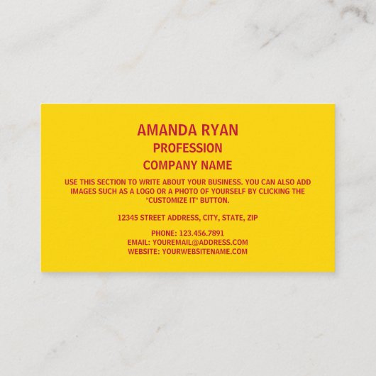 Neue mexikanische Flagge, Flagge New Mexico Visitenkarte (Rückseite)