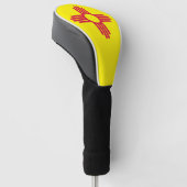 Neue mexikanische Flagge Golf Headcover (angewinkelt)