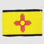 Neue mexikanische Flagge Golfhandtuch (Horizontal)