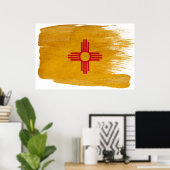 Neue mexikanische Flaggen-Plakate Poster (Heimbüro)