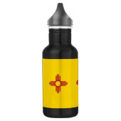 Neue mexikanische Staatsflagge Edelstahlflasche (Links)