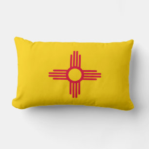Neue mexikanische Staatsflagge Print Patriotic Lendenkissen