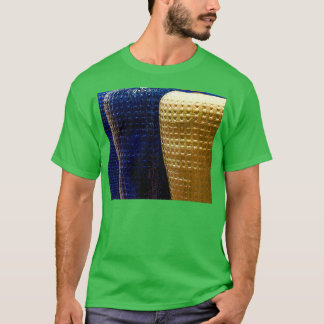 Neue mexikanische Töpfereien in Blue und Tan T-Shirt