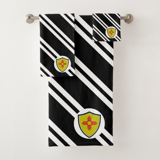 Neue Mexiko-Flagge Badhandtuch Set (Insitu)