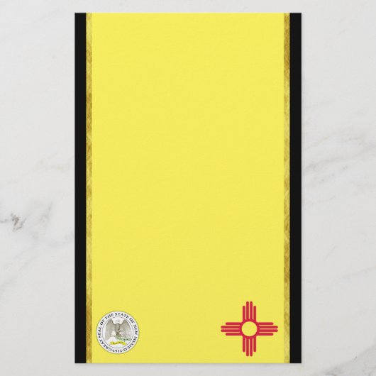 Neue Mexiko-Flagge Briefpapier (Vorderseite)