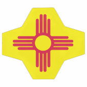 Neue Mexiko-Flagge Fußball (Flach)