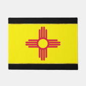 Neue Mexiko-Flagge Fußmatte (Vorderseite)