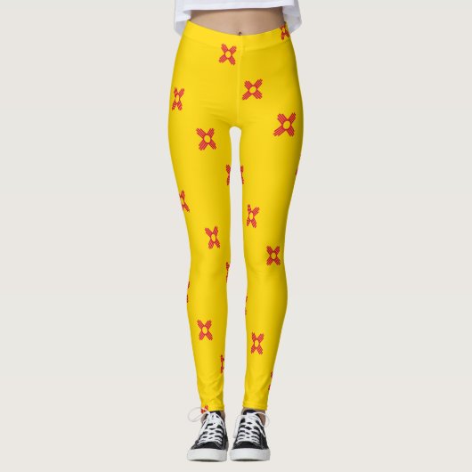 Neue Mexiko-Flagge Leggings (Vorderseite)