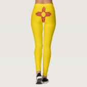 Neue Mexiko-Flagge Leggings (Rückseite)