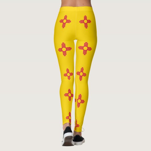 Neue Mexiko-Flagge Leggings (Rückseite)
