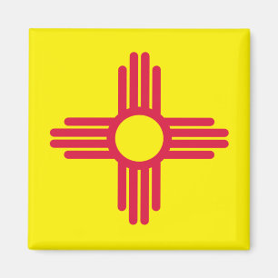 Neue Mexiko-Flagge Magnet