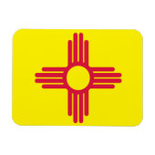 Neue Mexiko-Flagge Magnet (Horizontal)