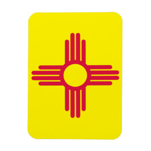 Neue Mexiko-Flagge Magnet