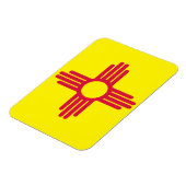 Neue Mexiko-Flagge Magnet (Linke Seite)