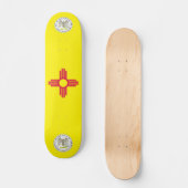Neue Mexiko-Flagge Skateboard (Vorderseite)