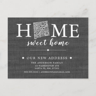 NEUE MEXIKO-Staat-Wechselpostkarte Ankündigungspostkarte