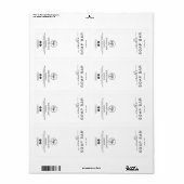 Neue Minimalistische weiße Seifenmarken (Vorne)