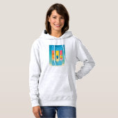 Neue Mode Damen Pullover Hoodie Jacke (Vorne ganz)
