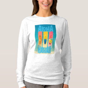 Neue Mode Frauen Erwachsene Tri-Blend Langarm T-Shirt