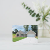 Neue Modell-Zuhause-Visitenkarte Visitenkarte (Stehend Vorderseite)