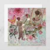 Neue Möglichkeiten flache Grußkarte (Vorne/Hinten)