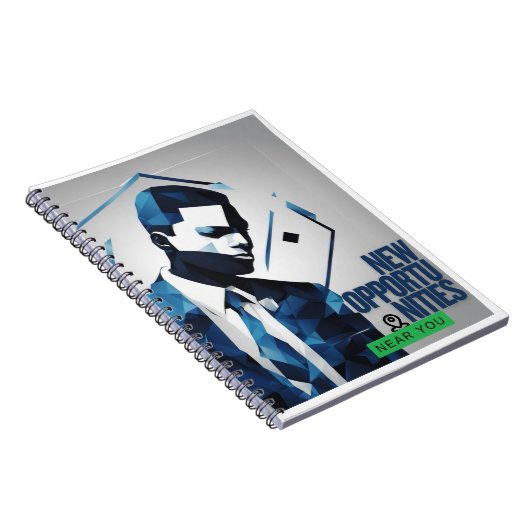 Neue Möglichkeiten in Ihrer Nähe Notizblock (Rechte Seite)