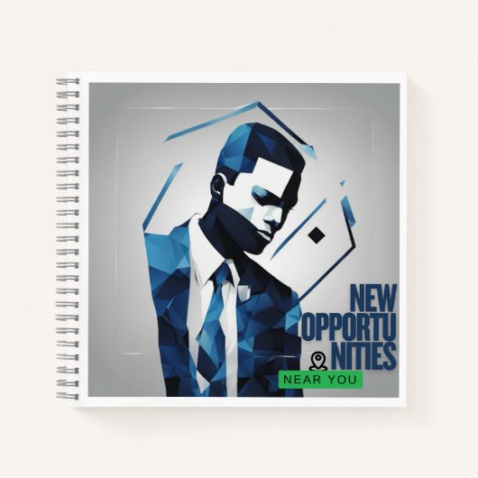 Neue Möglichkeiten in Ihrer Nähe Notizblock (Vorderseite)