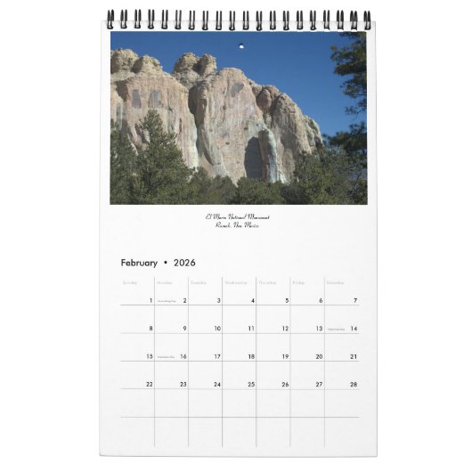 Neue Monumente und Schutzgebiete in Mexiko Kalender (Feb 2026)