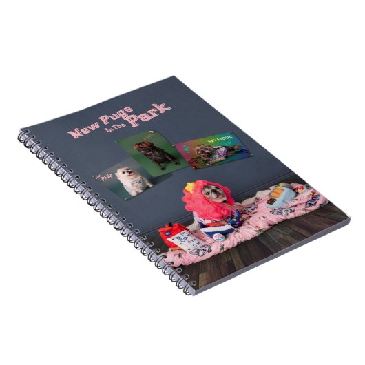 Neue Möpsen Notizblock (Rechte Seite)