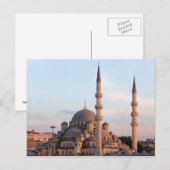 Neue Moschee in Istanbul Postkarte (Vorne/Hinten)