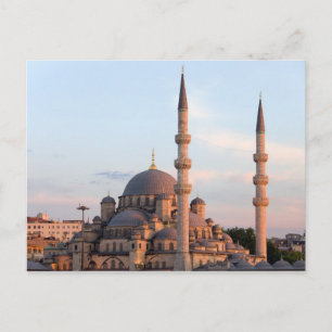 Neue Moschee in Istanbul Postkarte