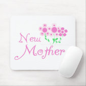 Neue Mütter Rosa Blume T - Shirt und Geschenke Mousepad (Mit Mouse)