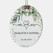 Neue Namen für Weihnachten Keramik Ornament (Rechts)