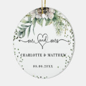 Neue Namen für Weihnachten Keramik Ornament (Links)