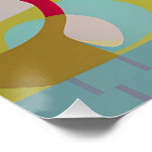 Neue Objektive - Ken Gage Abstrakte Kunst Poster (Ecke)