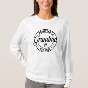 Neue Oma 2026 für Oma befördert T-Shirt