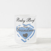 Neue Oma Baby Boy Tshirts und Geschenke Mattglastasse (Mittel)