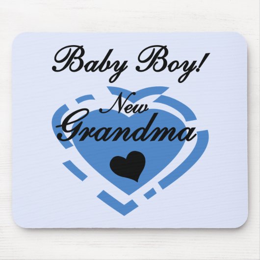 Neue Oma Baby Boy Tshirts und Geschenke Mousepad (Vorne)