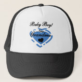 Neue Oma Baby Boy Tshirts und Geschenke Truckerkappe (Vorderseite)
