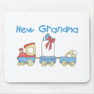 Neue Oma der Boy-Train Tshirts und Geschenke Mousepad