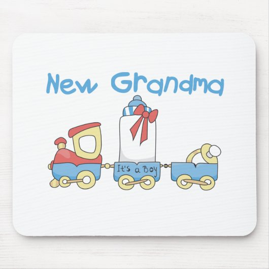 Neue Oma der Boy-Train Tshirts und Geschenke Mousepad (Vorne)