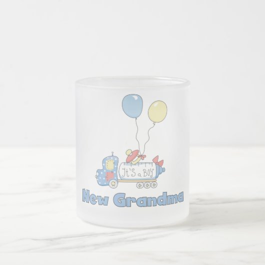 Neue Oma für junge Lkw-Hemden und Geschenke Mattglastasse (Mittel)