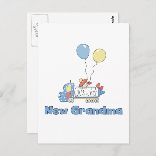 Neue Oma für junge Lkw-Hemden und Geschenke Postkarte (Vorne/Hinten)