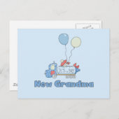 Neue Oma für junge Lkw-Hemden und Geschenke Postkarte (Vorne/Hinten)